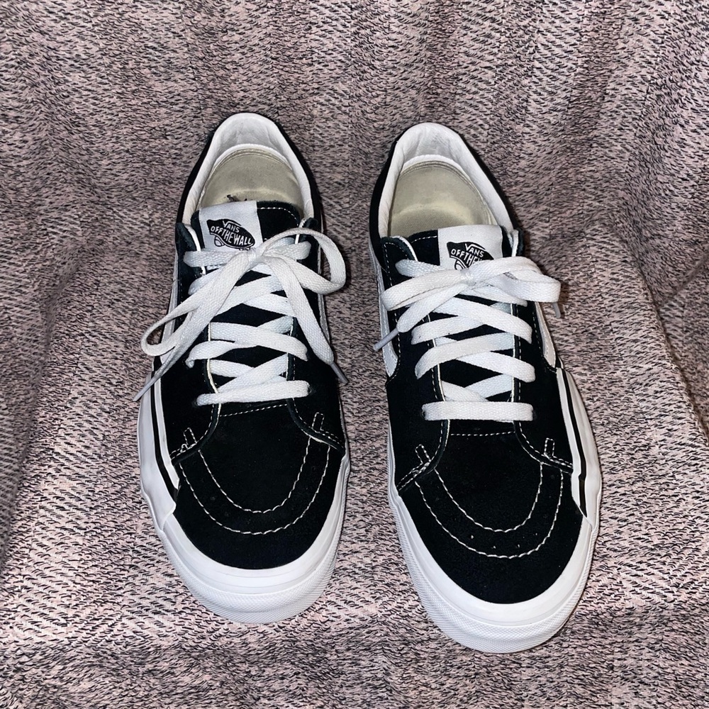Vans Black and White Sneakers